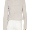 Jil Sander Drawstringdetailed Wool Blazer in Gray - Lyst