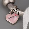 Lanvin Charm and Ribbon Keyring in Silver - Lyst