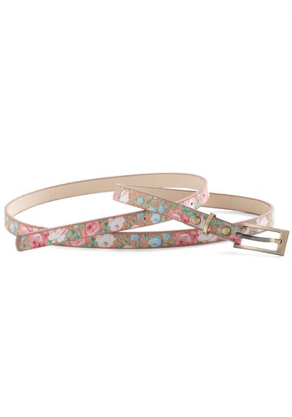 Modcloth Nature Walk The Walk Belt in Pink in Pink - Lyst