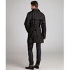 Prada Black Water Resistant Nylon Trench in Black for Men - Lyst
