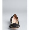 Prada Prada Sport Black Leather Bow Accent Ballet Flats in Black - Lyst