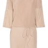 Reed Krakoff Paneled Stretchsilk Crepe Dress in Pink (blush) - Lyst