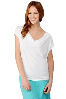 Splendid Very Light Jersey Cowl Neck Top - Lyst