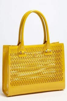 Tory Burch Mini Georgiana Perforated Tote - Lyst