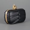 Alexander Mcqueen Box Clutch in Black - Lyst