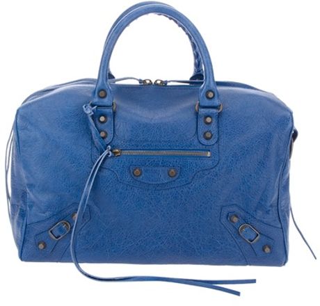Balenciaga Atlantico Bag in Blue - Lyst