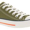 Converse All Star Ox Low Khakired Canvas in Green for Men (khaki) - Lyst