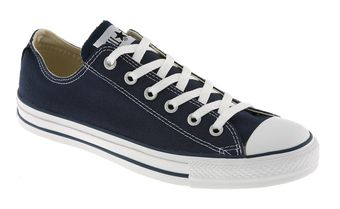 Converse All Star Ox Low Navy Blue Canvas - Lyst