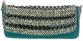 De Couture Chain Detail Clutch - Lyst