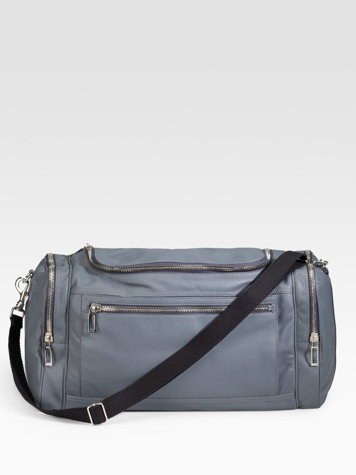 Dior Homme Nappa Leather Duffle Bag in Gray for Men (grey) Lyst