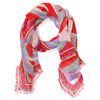 Emilio Pucci Tropicana Oblong Casual Scarf in Red (coral red) - Lyst