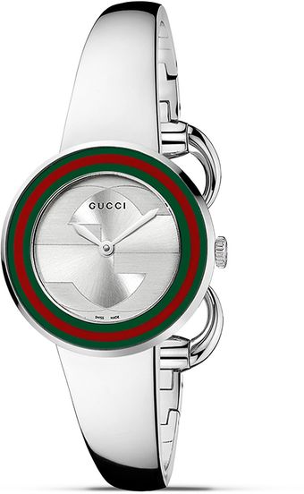 Gucci Uplay Collection Stainless Steel Bangle Watch 27 Mm - Lyst