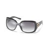 Gucci Rectangle Sunglasses with New Logo Temple in Black (shiny black) - Lyst