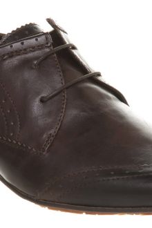 H By Hudson Ellington Brogue Brown Leather - Lyst