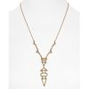House Of Harlow Small Geometric Drop Necklace  in Gold - Lyst