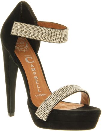 Jeffrey Campbell Monica High Heel Black Suede - Lyst