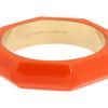 Kate Spade Triple Threat Faceted Bangle in Orange (f) - Lyst