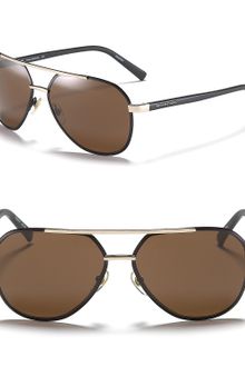 Michael Kors Michael Tristain Top Bar Aviator Sunglasses - Lyst