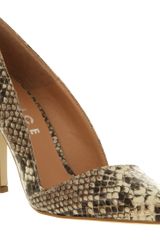 Office Kick Ass Court Snake Leather