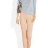 Rag & Bone Malin Cropped Cottonblend Skinnyleg Pants in Beige (blush) - Lyst