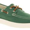 Ralph Lauren Sander Canvas Boat Shoe Forest Green in Green for Men (forest) - Lyst