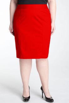 Sejour Stretch Cotton Pencil Skirt - Lyst