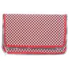 Stella Mccartney Chain Trim Clutch in Red - Lyst