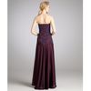 Sue Wong Plum Beaded Strapless Gown in Purple (plum) - Lyst