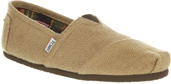 Toms Classic Burlap Beige - Lyst