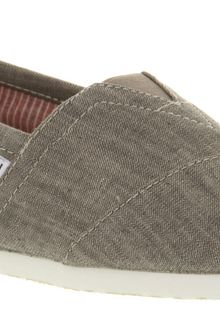 Toms Toms Canvas Grey Chambray - Lyst