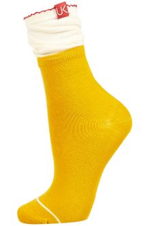 Topshop Urban Knit Slouch Ankle Socks - Lyst