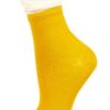 Topshop Urban Knit Slouch Ankle Socks in Yellow (mustard) - Lyst