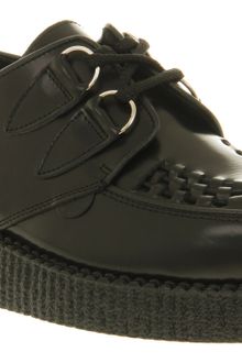 Underground Wulfrun Creeper Black Leather - Lyst