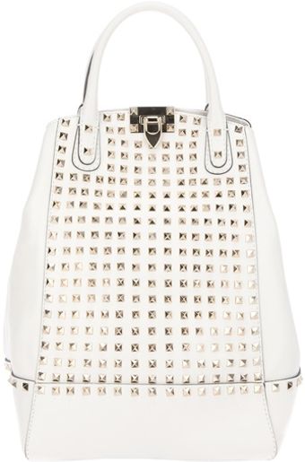  Studded Tote Bag 