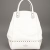 Valentino Studded Tote Bag in White - Lyst