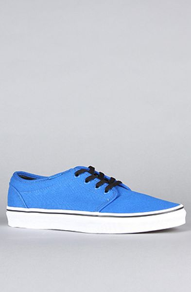 Vans The 106 Vulcanized Sneaker in Victoria Blue True White in Blue for Men - Lyst