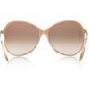Victoria Beckham Butterfly Dframe Acetate Sunglasses in Brown (bronze) - Lyst