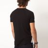 Asos Asos Tshirt With Insert Triangle in Black for Men (blackwhite) - Lyst