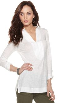 Calvin Klein Jeans Long Sleeve Tunic - Lyst