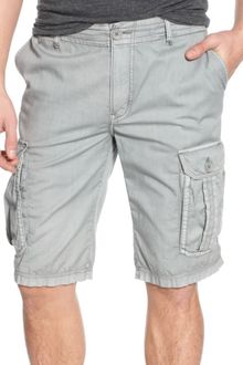 DKNY Twill Cargo Shorts - Lyst