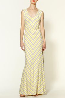 Ella Moss Riviera Striped Maxi Dress - Lyst