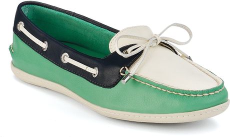 sperry top sider green sole