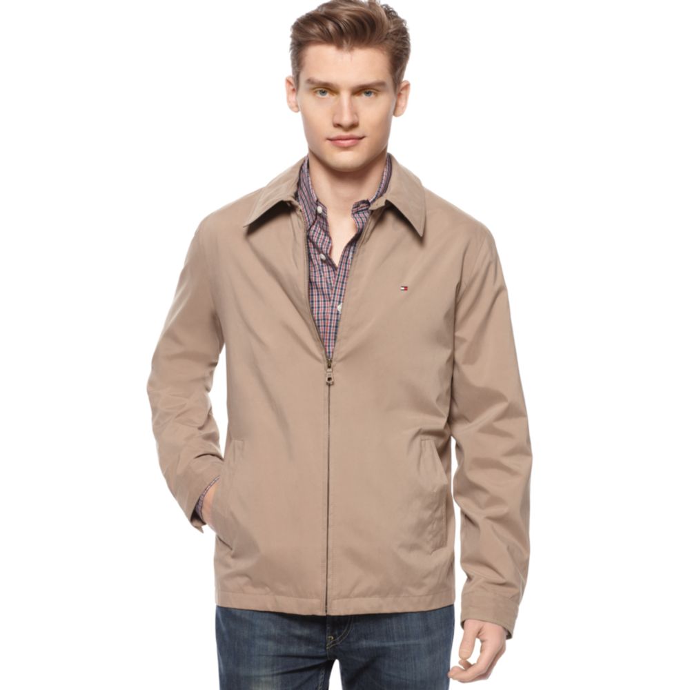 Tommy Hilfiger Classic Lightweight Jacket in Khaki for Men (british
