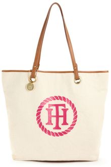 Tommy Hilfiger Monogram Easy Tote - Lyst