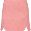 Topshop Coord Scallop Edge Skirt in Pink - Lyst