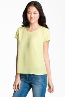 Trouvé Sheer Drop Hem Top - Lyst