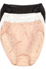 Wacoal Bodysuede Lace Leg Highcut Briefs