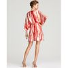 Alice + Olivia Dress Erika Wide Sleeve in Orange (orange shattered print) - Lyst