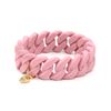 Marc By Marc Jacobs Rubber Turnlock Bracelet in Pink (colonial rose) - Lyst