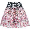 Red Valentino Floral Skirt in Black (floral) - Lyst